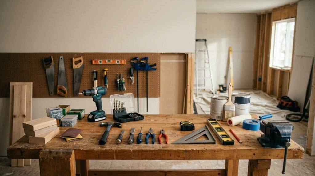 Joe's Handyman - Handyman Organized Workbench Wit